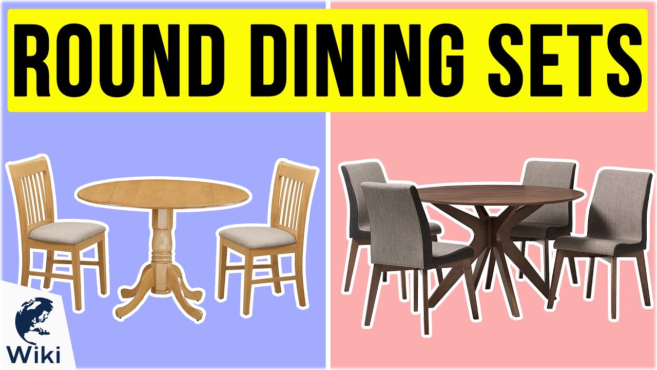 10 Best Round Dining Sets 2020 YouTube