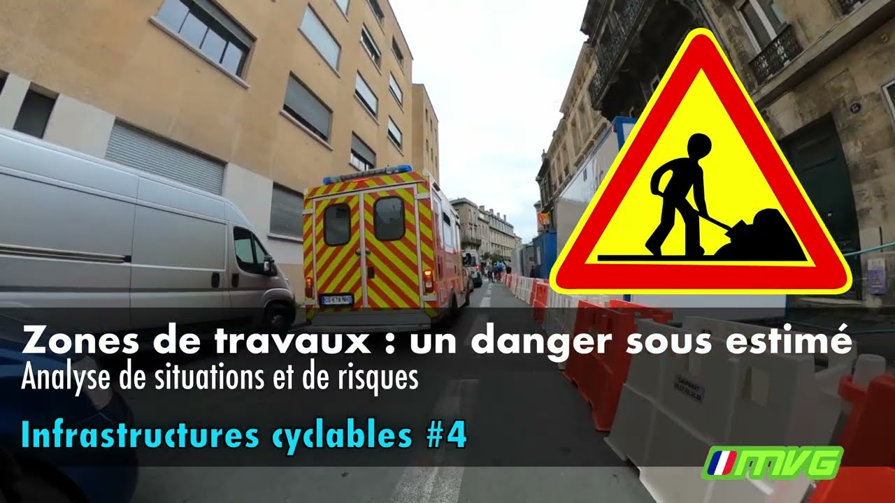 Infrastructures cyclables : zones de travaux, un danger sous-estimé
