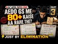 AEDO GS Paper Decode 😳 | 80+ Sirf Elimination Se? 🔥 | 72nd BPSC Dangerous Strategy (Part 3)