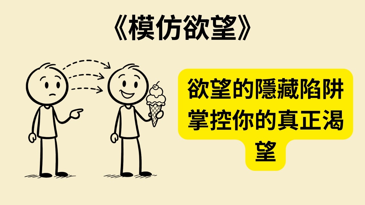 你真的知道自己想要什麼嗎？揭開模仿欲望的秘密力量《模仿欲望》《Wanting》🔥💡