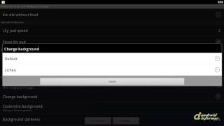 aniPet Koi LiveWallpaper video demo screenshot 1