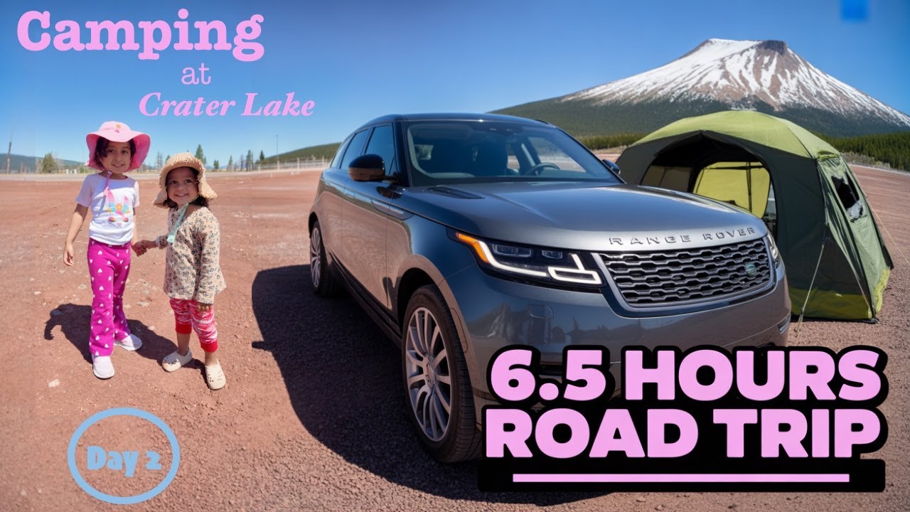 Camping at Crater & Diamond Lake with Range Rover - Day 2 & 3 | Driving to Oregon from California
