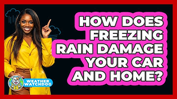 How Does Freezing Rain Damage Your Car And Home? - Weather Watchdog