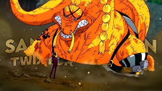 Sanji Vs Queen (One Piece Ep 1036) Twixtor 4K + Cc