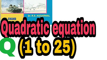 Shortcuts\Tricks of Quadratic equation for NDA and other competitive exams #NDA2021