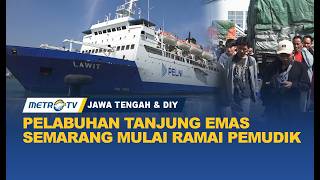 Pelabuhan Tanjung Emas Semarang Mulai Ramai Dipadati Pemudik