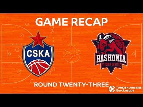 Highlights: CSKA Moscow - Baskonia Vitoria Gasteiz