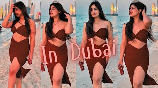 Dubai Beach Vibes Sun, Style, and Stunning Views! 🥰❤️
