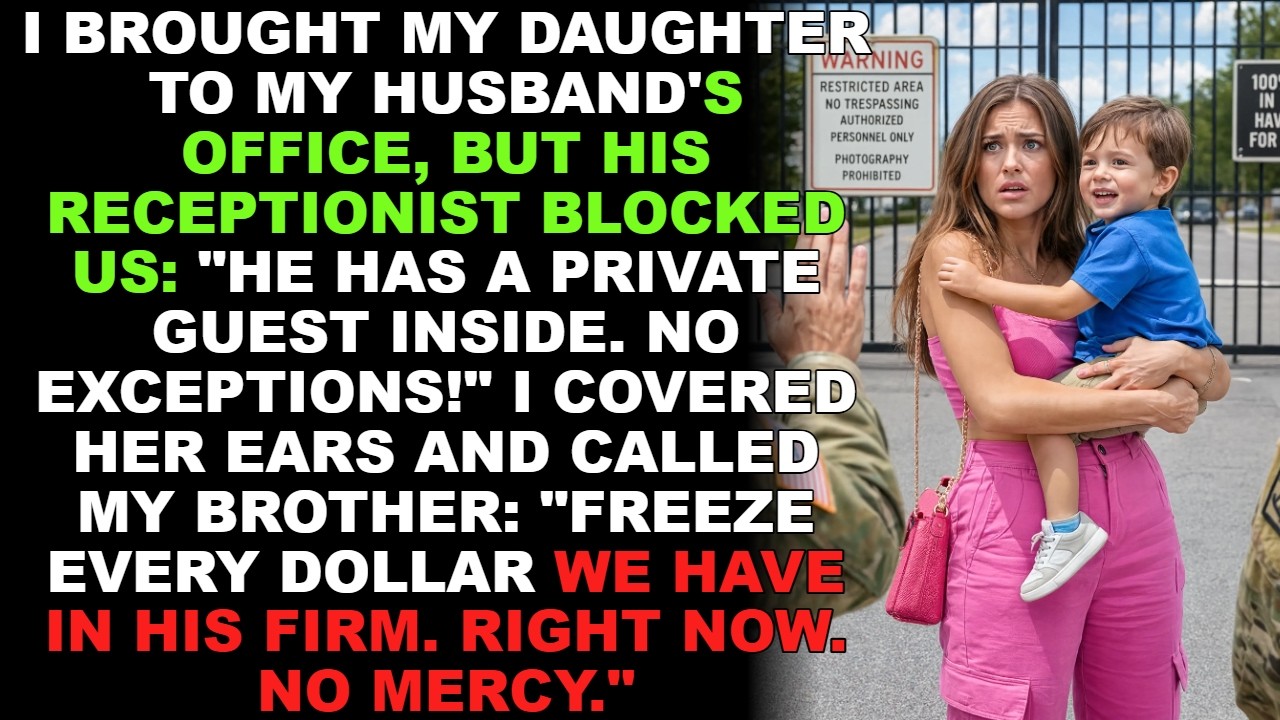 👩‍👧 I Came to My Husband's Office With Our Daughter and His Migraine Meds, But His Receptionist S...