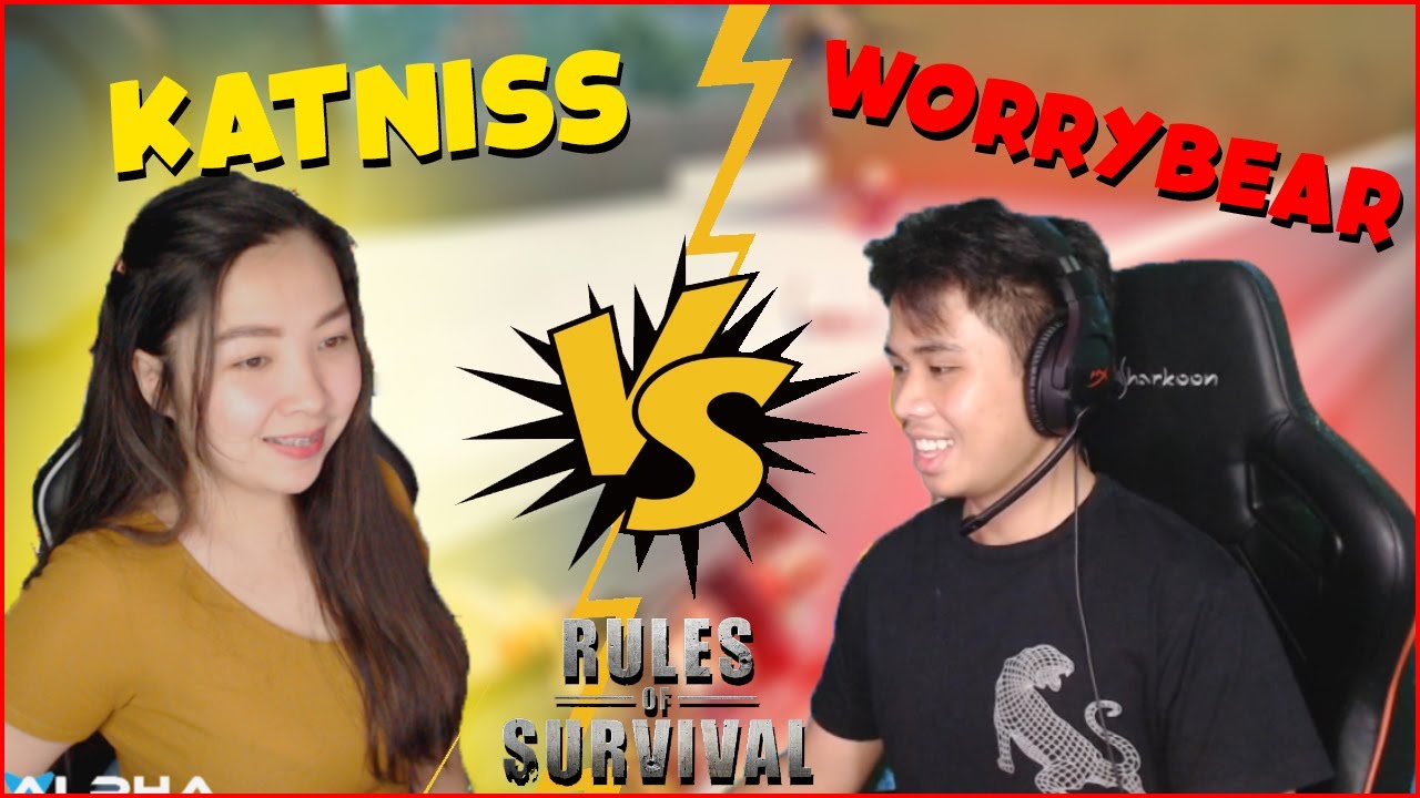 YOUTUBER NA TRASHTALKER "KATNISS VS WORRYBEAR"