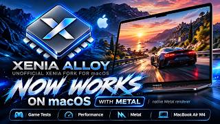 Xenia Alloy Fork Xbox 360 Emulator NOW ON macOS – Gameplay test