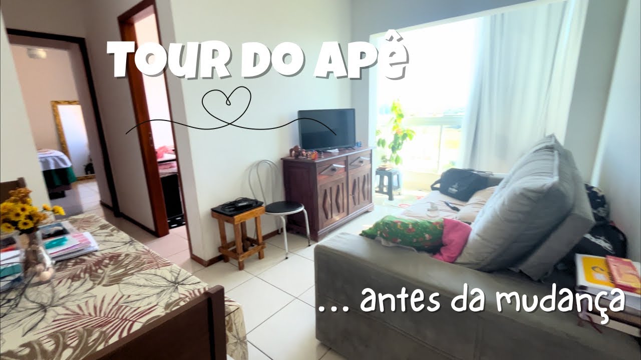 TOUR do apartamento… vamos nos mudar!!!
