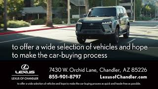 Experience next-level luxury at Lexus of Chandler. Stop by and see what sets us apart.