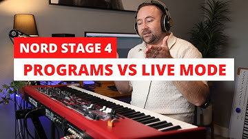 Nord Stage 4 - Live Mode vs Programs - How I Use Them in 2025