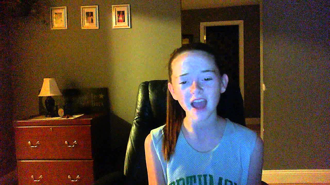 This girl is on fire . Me singing... - YouTube