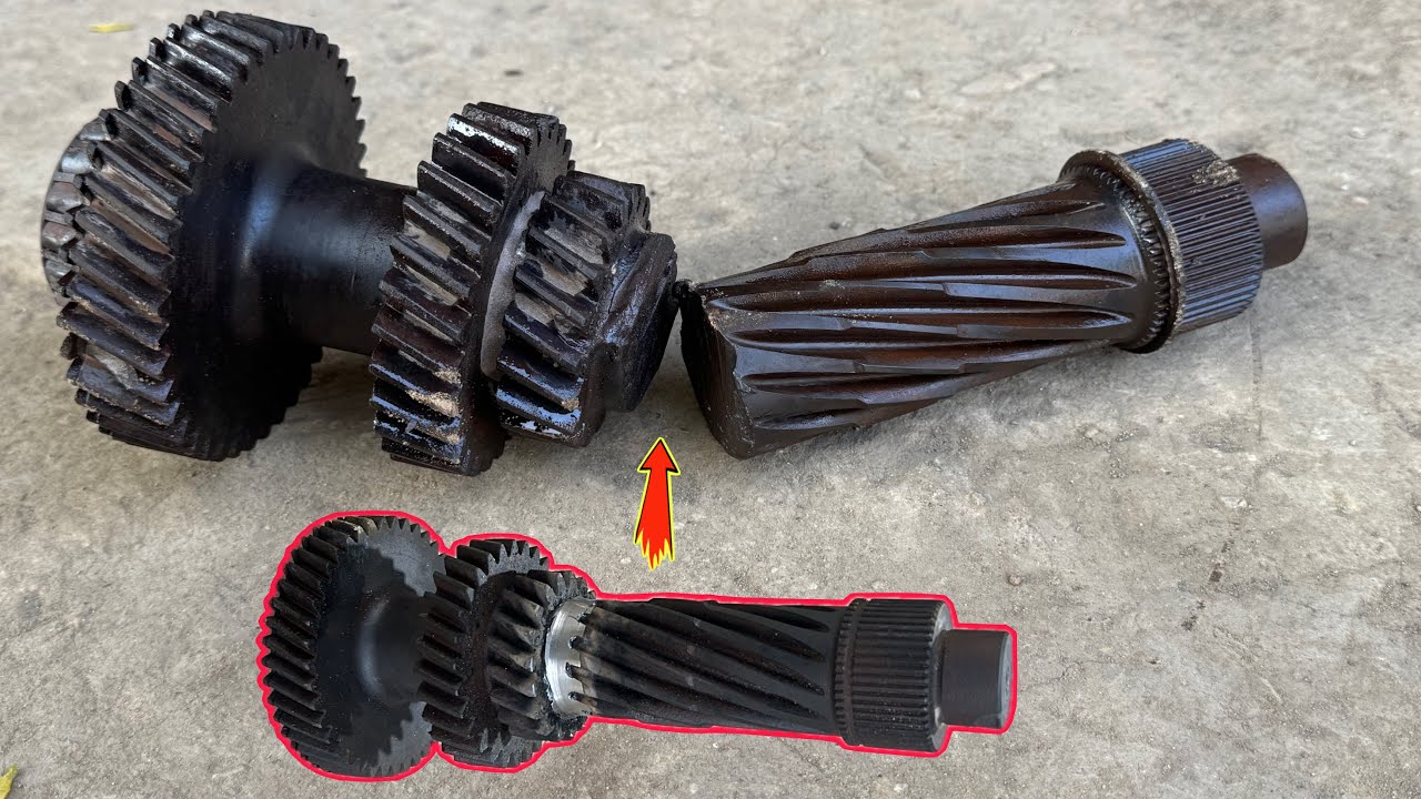 Shattered Truck Gear Block Gets a Full Rebuild | Proof of Expert Mechanic Work