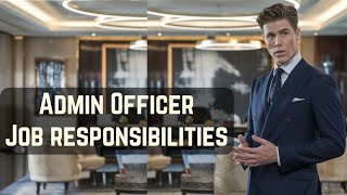 Admin Officer Job Responsibilities || How To Work Admin Officer || AI-Edtech Jobseeker