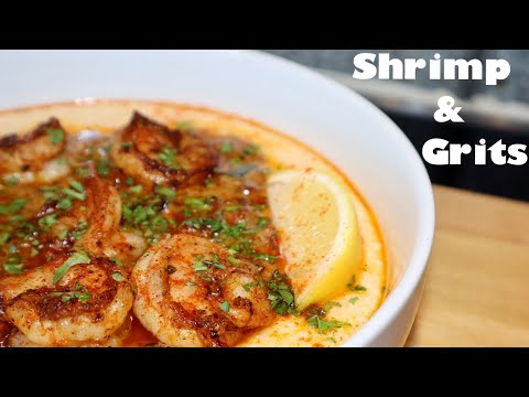 cajun-shrimp-&-grits!!🔥🔥