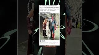 This Cosplay Perfectly Blends Multiple Eras Of Wanda And Vision From Wandavision