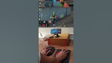 How to play free fire with keyboard mouse in mobile | ⌨️ 🖱📱 #agpfgaming  #keyboards #freefire