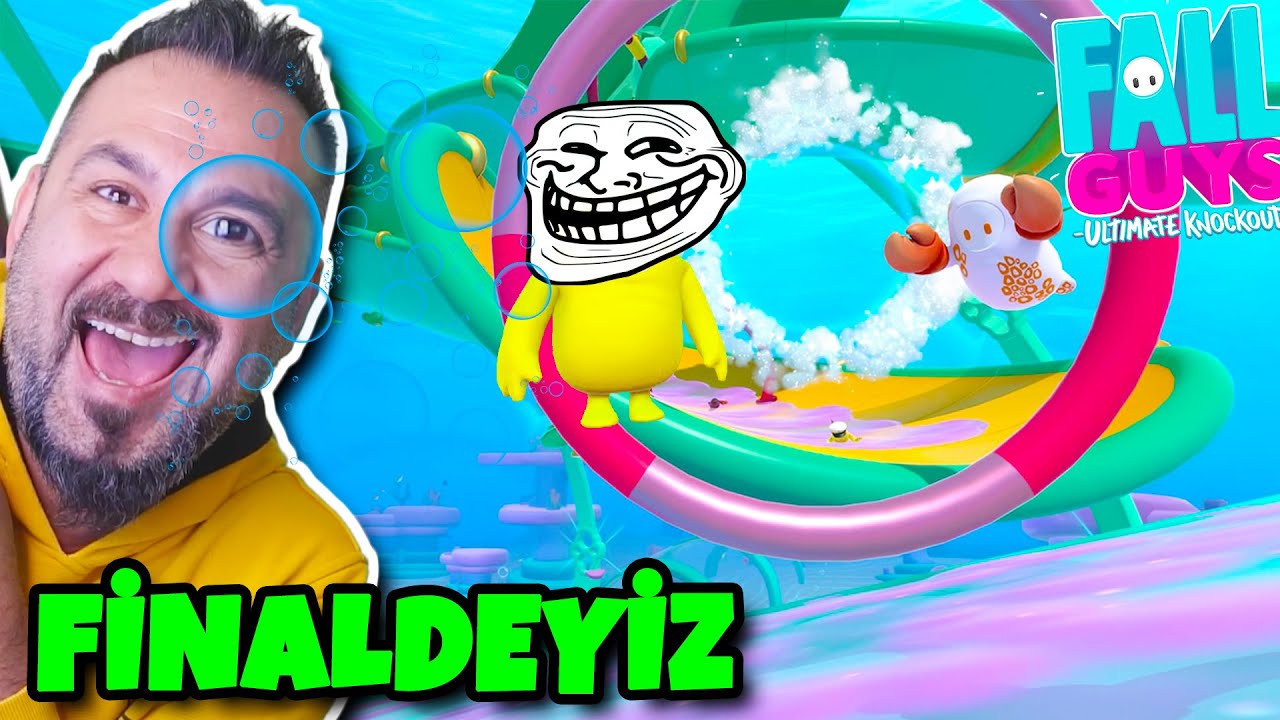 DENİZ ALTINDA DEV AHTAPOT FİNALİ! | HASAN ABİ GAZANACAM SERİSİ! FALL GUYS OYNUYORUZ