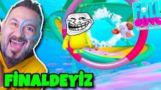 Deni̇z Altinda Dev Ahtapot Fi̇nali̇ Hasan Abi̇ Gazanacam Seri̇si̇ Fall Guys Oynuyoruz