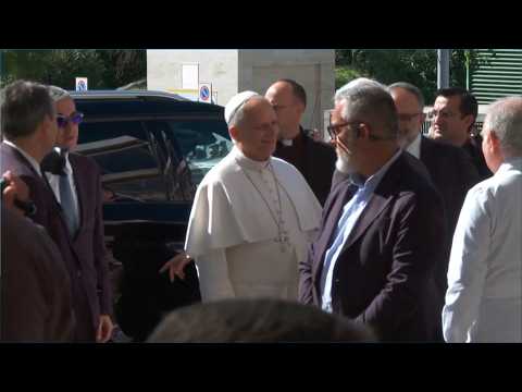 Pope Leo hospitalized for lung surgery