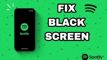 How To Fix And Solve Spotify Black Screen | Final Solution