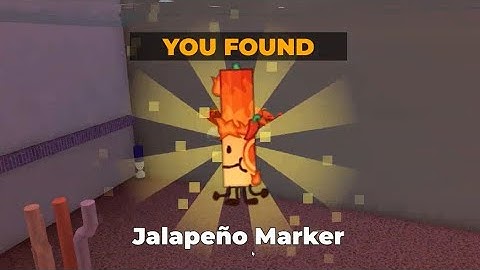 How to get JALAPEÑO Marker in FIND THE MARKERS Roblox