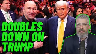 Dana White: "I Don't 'GIVE A SH*T" about TRUMP-UFC Backlash | Luke Thomas Gets Political