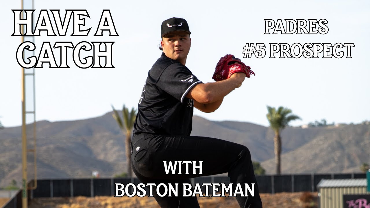 Have a Catch with Padres #5 Prospect Boston Bateman - YouTube