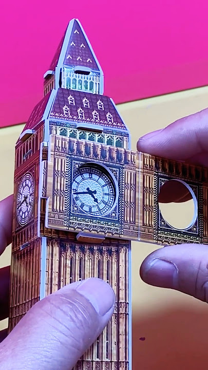 Assembly 3D Puzzle Big Ben #Shorts