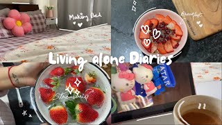 Weekend vlog 🧸 slice of life, aesthetic life, productive day, cooking, cleaning 🧖‍♀️🍡