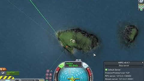 (v1) Rocket launch/landing in KSP with kRPC and Python