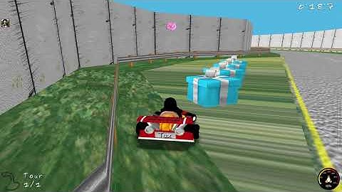 SuperTuxKart 0.6.2 - Hidden Track - tuxtrack