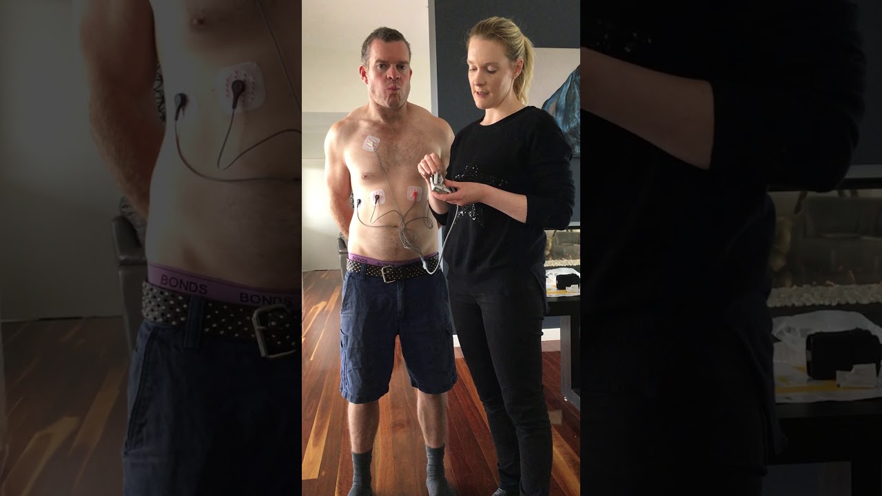 How to fit a Holter ECG Monitor
