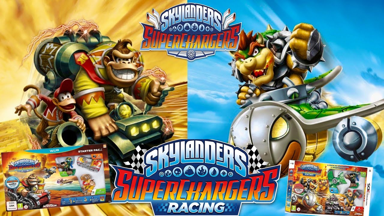 Skylanders SuperChargers on WII U And Skylanders SuperChargers Racing