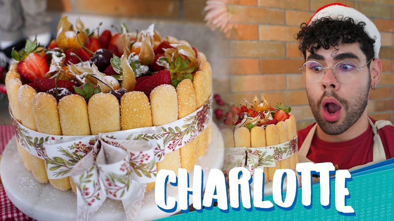 UMA SOBREMESA PRA SURPREENDER NA CEIA DE NATAL | CHARLOTTE DE MORANGO