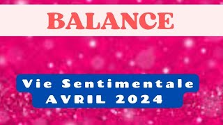 Balance Amour Avril 2024