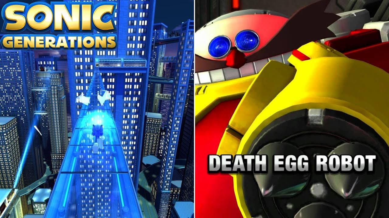 SONIC GENERATIONS #03 🔵 Gameplay - METAL SONIC, DEATH EGG ROBOT and  opening the first Portal 
