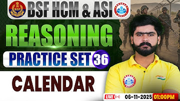 BSF HCM Reasoning Class | BSF Reasoning Practice Set #36 | BSF Reasoning By Kuldeep Sir