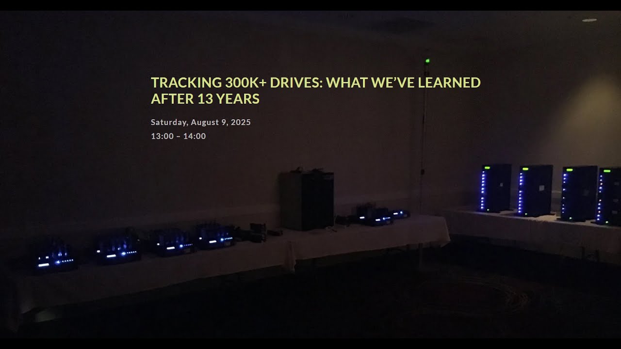 DDV - Tracking 300K+ Drives - Def Con 33 - 20250809 - YouTube