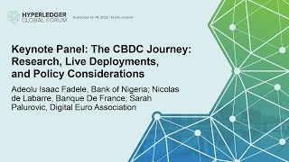 Famous Keynote Panel: The CBDC Journey: Research, Live Deployments, and Policy Considerations Wealth