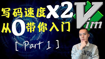 【教完必会】从0带你入门神器Vim！！ #coding #computerscience #tutorial