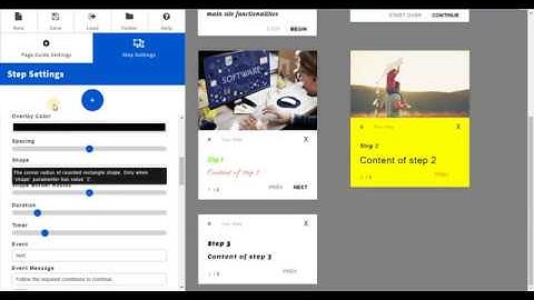 Sharepoint Page Guide Overview with Modern Page