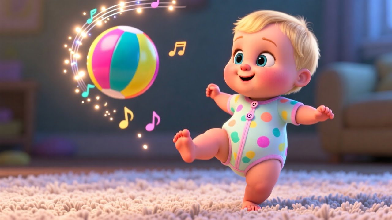 Playtime with Baby’s Ball ⚽ | Fun Learning & Play for Kids | Toddler Adventure Video