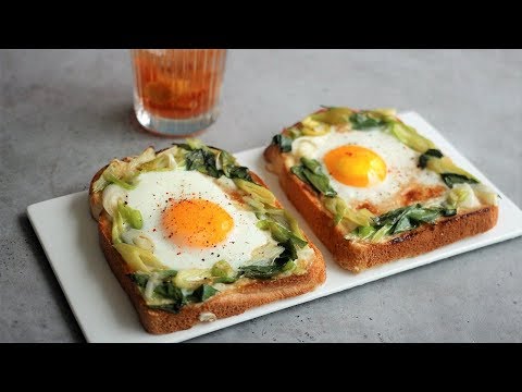 간장 마요 대파 에그 토스트   mayo-soy sauce <strong>green</strong> onion <strong>egg</strong> toast