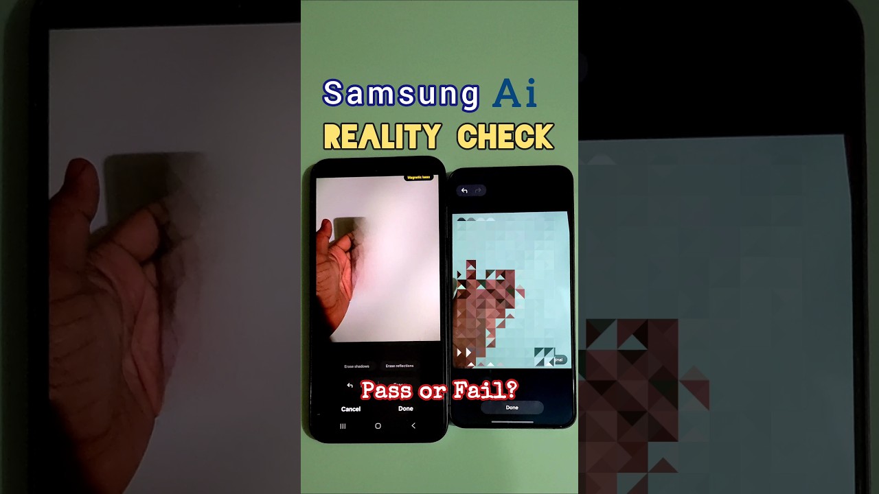 Samsung AI Eraser Testing⚡