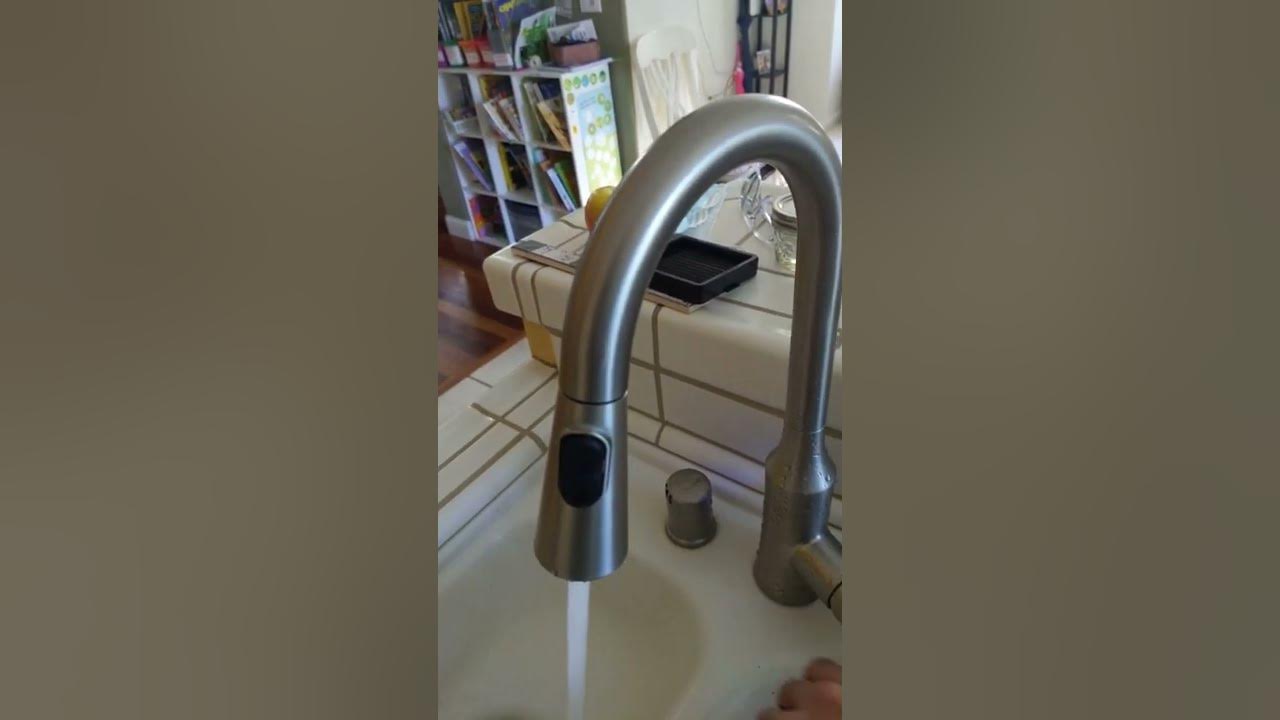 Moen Touchless Faucet does not work with lever. YouTube