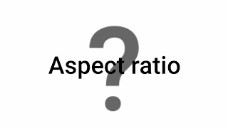 This video has aspect ratio of 1:1.